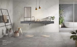 Esempio di Biophilic Design: bagno